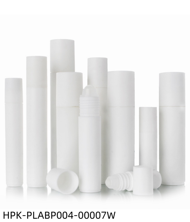 White Plastic Roll-on Bottle